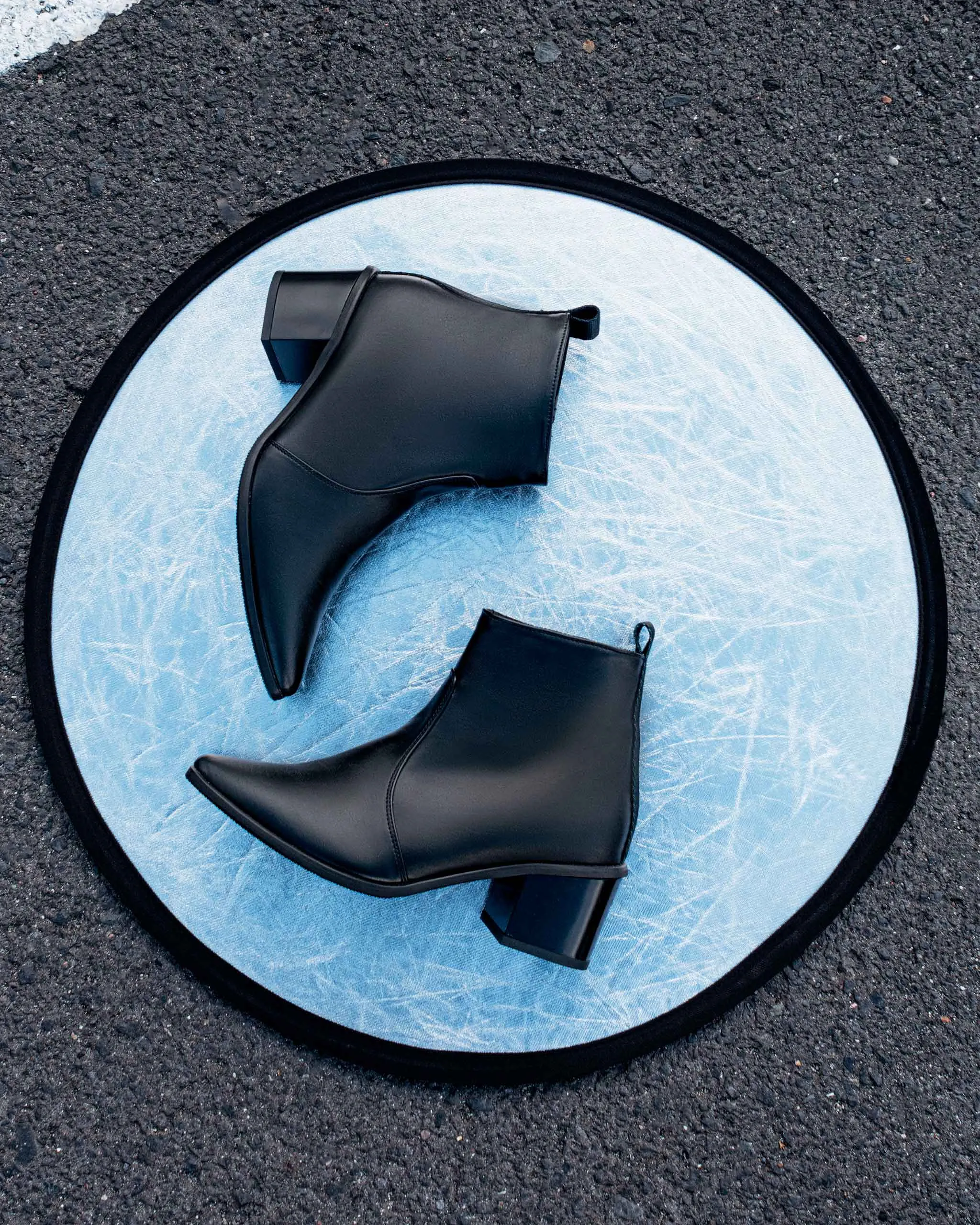 Swan No.1 Black Nopal cactus leather boots - outlet